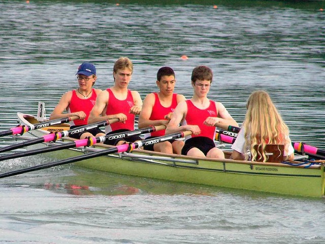 <Bildtext>Der Vierer des Martin-Schong...d landete auf dem 3. Platz.</Bildtext>  | Foto: Benjamin Bohn