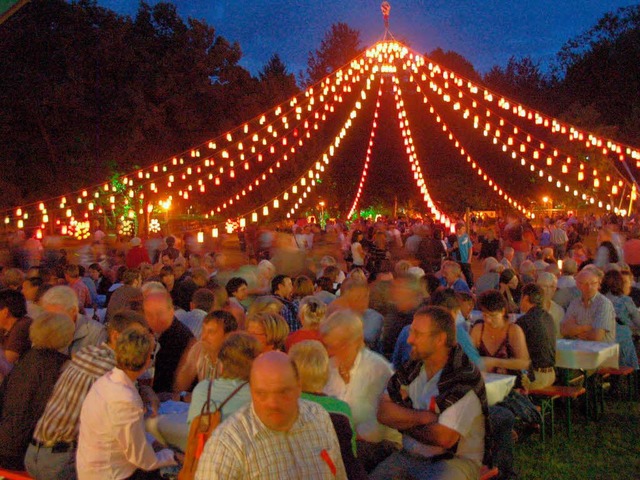 Das Lichterfest im Bad Krozinger Kurpa...hern eine Flle glanzvoller Hhepunkte  | Foto: Markus Donner