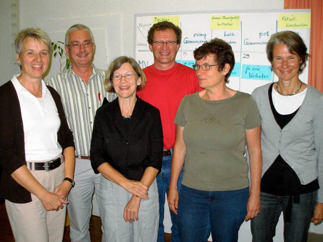 Vorstandsteam (von links) Erika Gramme...halk, Monika Danner und Ulrike Hermann  | Foto: Barbara Schmidt