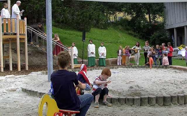 <Bildtext>Zum Familiengottesdienst und...e Hausgste und Besucher. </Bildtext>   | Foto: Tina Httich