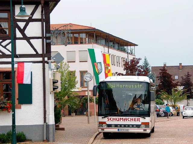 Noch fahren VAG-Busse aus Gundelfingen bis zur Hornusstrae  | Foto: Frank Kiefer