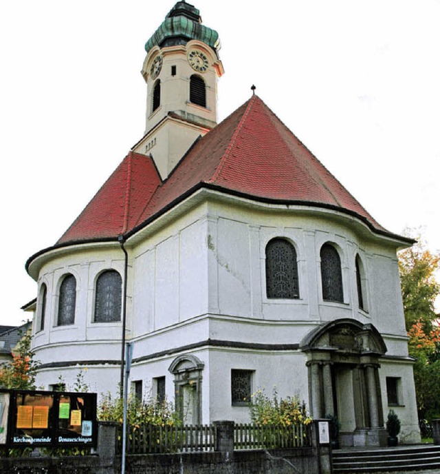 Der evangelischen Christuskirche fehlt die groe Glocke.   | Foto: EWK