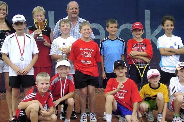 Tennis in Kinderschuhen