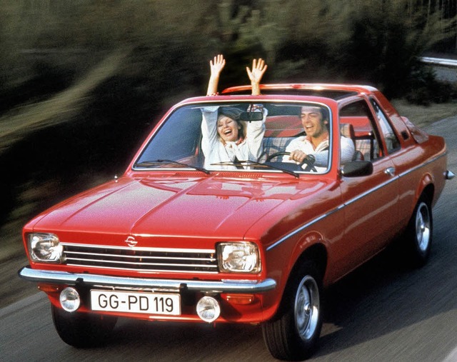Spa und Lebensfreude konnten  auch schon frhere Opel-Modelle bringen.   | Foto: dpa