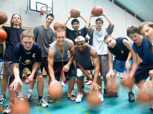 Tolle Stimmung kennzeichnete bisher die Basketballcamps des CVJM Lrrach.   | Foto: Maja Tolsdorf