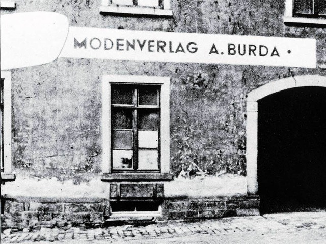 Die Anfnge von Burda Moden in der Ortenau: 1949 in Lahr, spter in Offenburg.  | Foto: burda