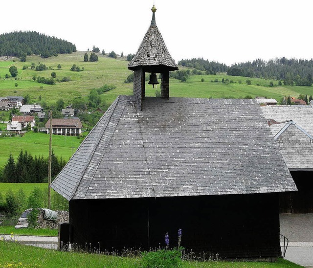 Die lteste Kapelle im Bernauer Tal, d...lten, wofr um Spenden gebeten wird.    | Foto: Ulrike Spiegelhalter