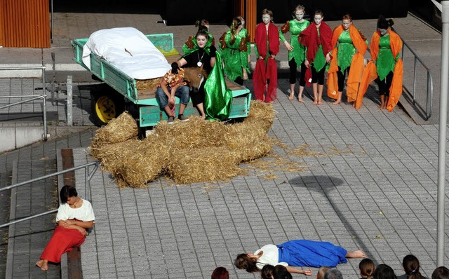 Szene aus dem Theaterstck &#8222;Sommernachtstraum&#8220;  | Foto: Privat