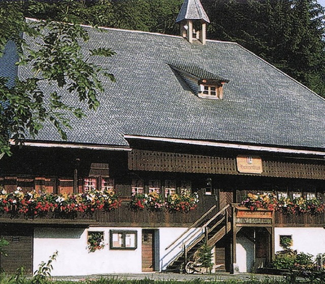 Das Gebude des Todtmooser Heimatmuseu...Region nur noch selten zu finden ist.   | Foto: Hermann Oehler