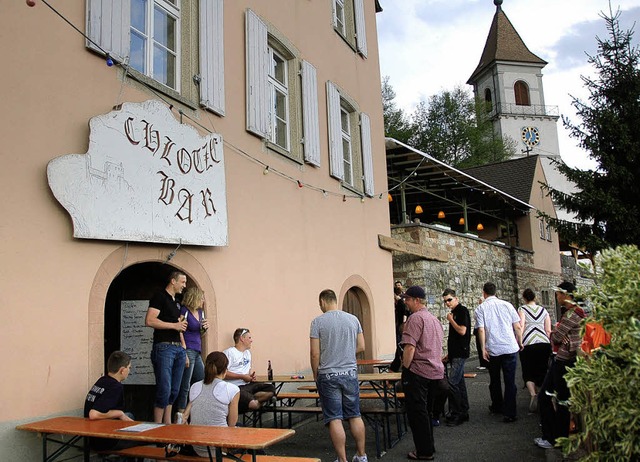 Zum Chlimsefescht gab&#8217;s im Bonho...t fr Veranstaltungen genutzt werden.   | Foto: Frey