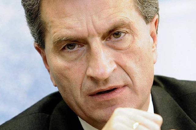 Oettinger traut sich Amt in Berlin zu