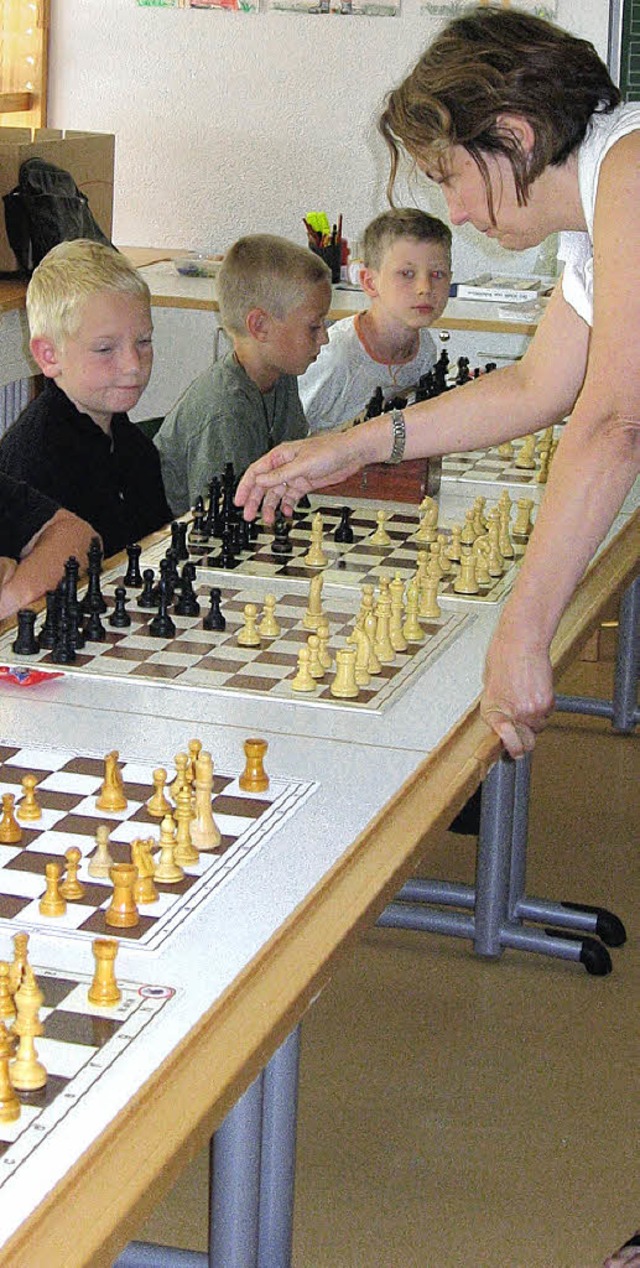 Buchstblich bis zum letzten Zug kmpf...Badische Schach-Meisterin Carmen Paul.  | Foto: Privat