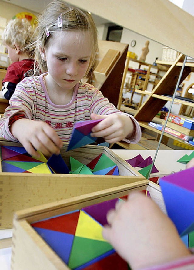 Mindestens das letzte Kindergartenjahr soll nichts kosten.  | Foto: dpa