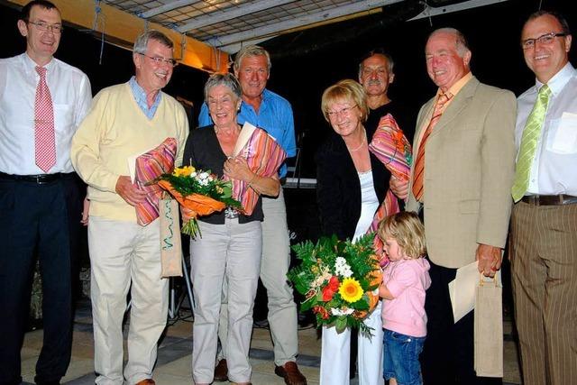 Breisacher Tennisspieler feierten runden Geburtstag