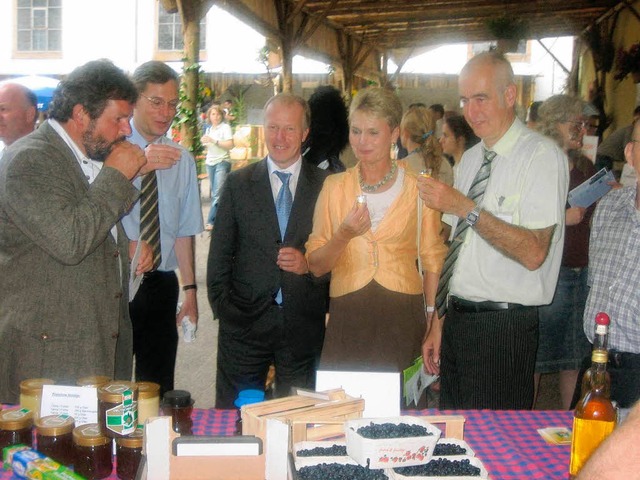 So gut schmeckt der Yacher Bauernmarkt  | Foto: Silke NItz