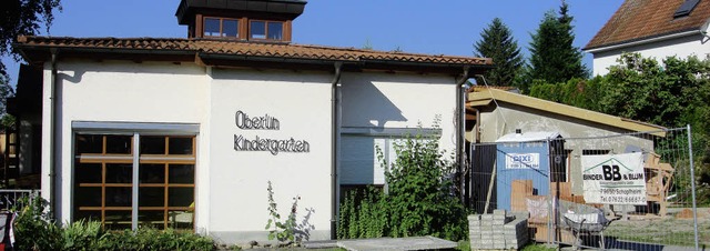 Der Kindergarten Oberlin erhlt einen Anbau.   | Foto: Langelott