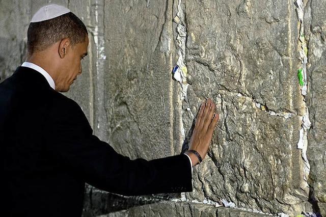 Eine Art Streich mit Obamas Gebet