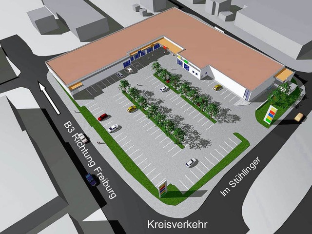 Ende des Jahres kann mit dem Bau des n...ntrums in Heitersheim begonnen werden.  | Foto: Sabine Model