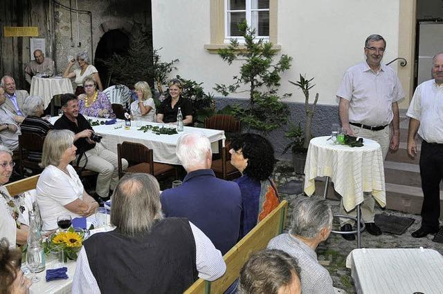 Politik-Talk am lauen Sommerabend