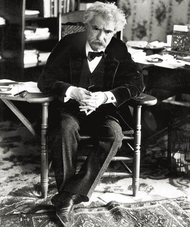 Ein ernstzunehmender Autor und Humorist: Mark Twain   | Foto: dpa