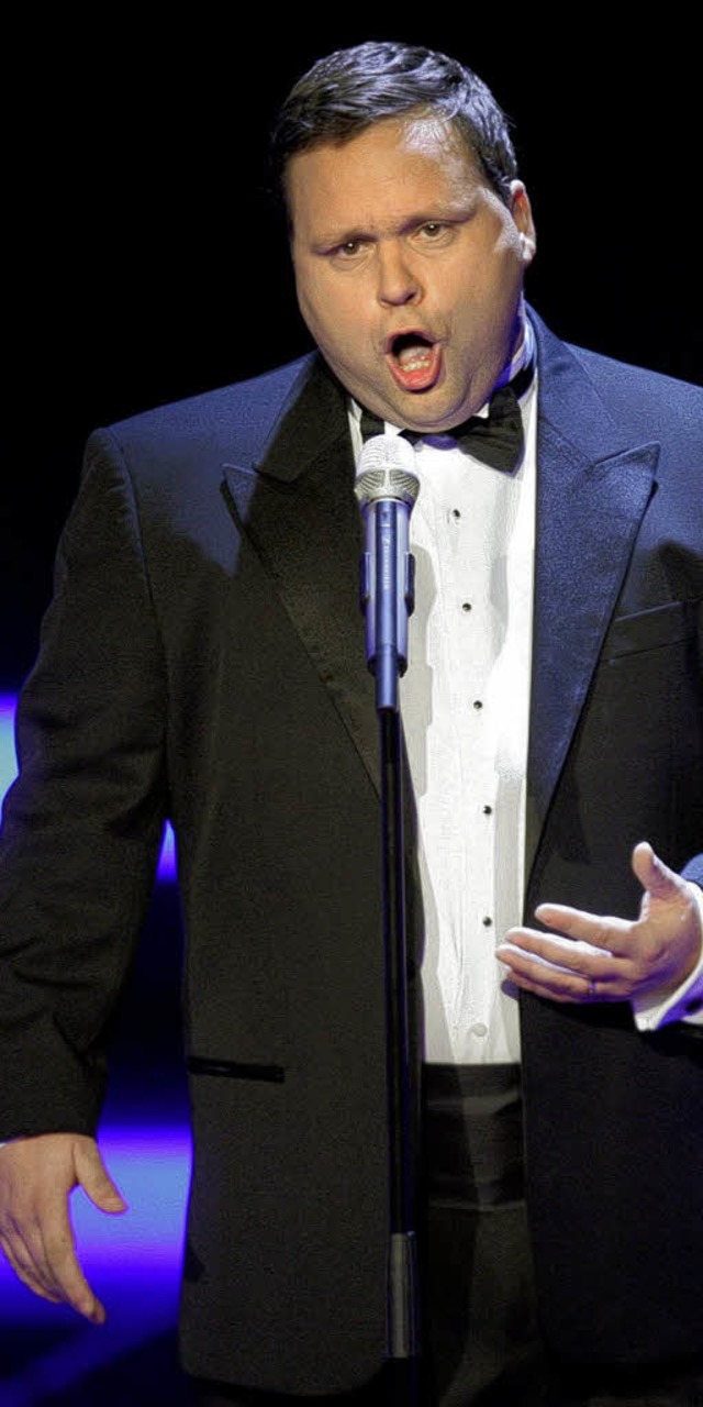 Seine Stimme berhrt: Paul Potts   | Foto: dpa