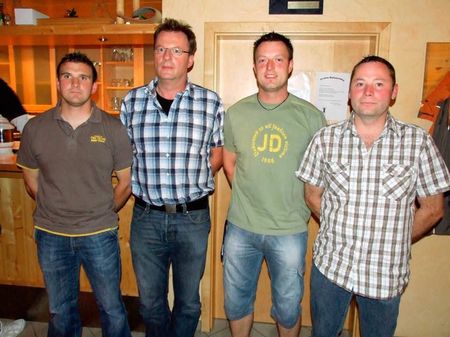 Vorstandsmitglieder (von links): Chris...ank Burger und  Klaus Dieter Albicker.  | Foto: Ingrid Mann
