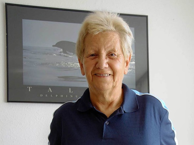 Kriemhilde Weinzierl (70) ist in diese...sterin in ihrer Altersklasse geworden.  | Foto: Dietmar Noeske
