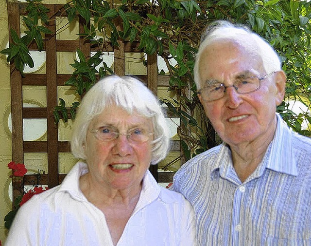 <Bildtext>Edith und Emil Haese feierten diamantene Hochzeit. </Bildtext>  | Foto: Dieter Erggelet