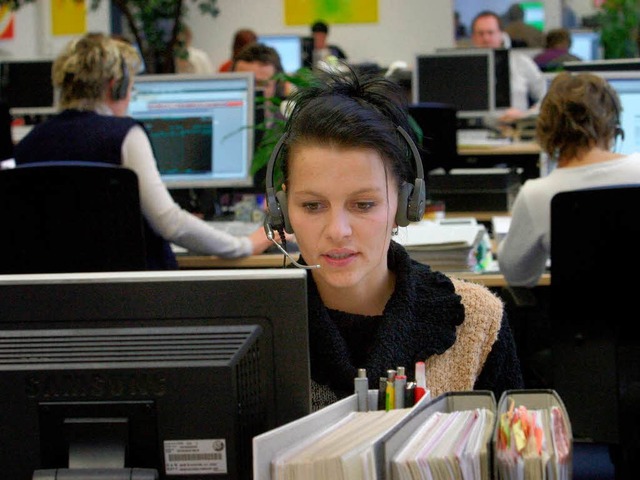Der Job im Callcenter wird nicht einfacher.  | Foto: Michael Helbig