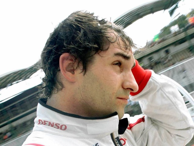 Timo Glock lag zeitweise sogar an der ...nde Weltmeister Rikknen hinter sich.  | Foto: dpa