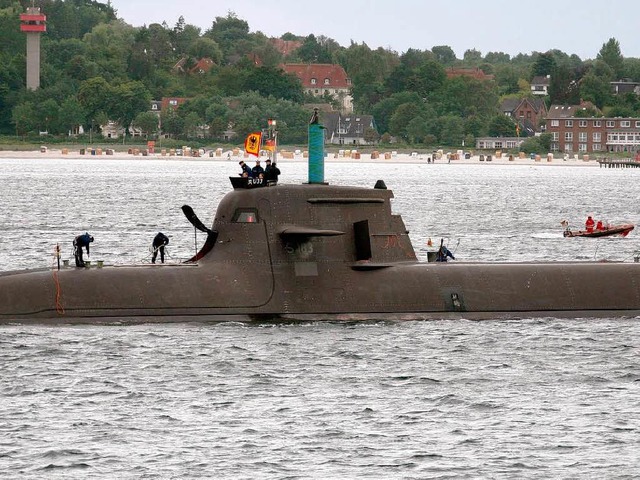 Beliebt bei auslndischen Militrs:deutsche U-Boote.   | Foto: DPA