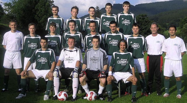 Die erste Mannschaft des FC Prechtal. ...raufstieg in die Bezirksliga schaffen. 