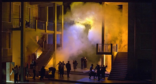 Finaler Weltenbrand: &#8222;Gtterdmmerung&#8220; in Bayreuth    | Foto: dpa