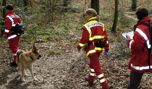 Training gehrt fr die Teams aus Mensch und Tier dazu.    | Foto: BZ