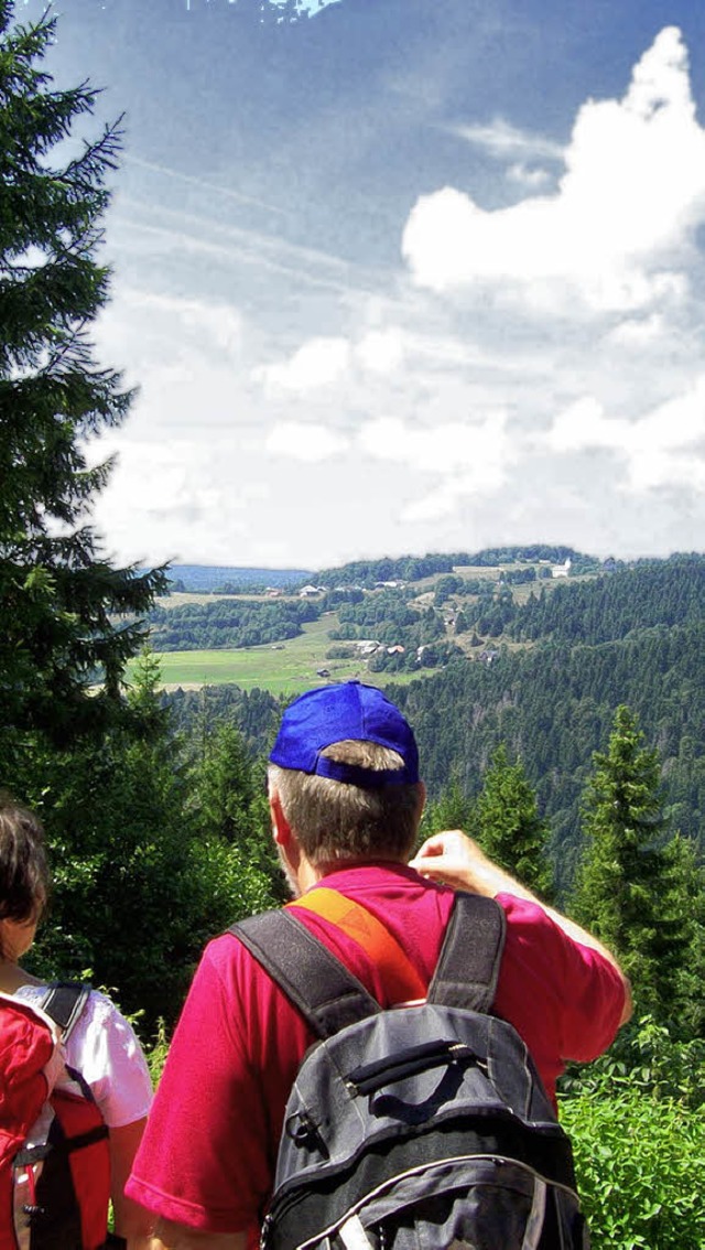 Blick bers Albtal nach Urberg &#8211; da lohnt sich der  Aufstieg.   | Foto: loritz