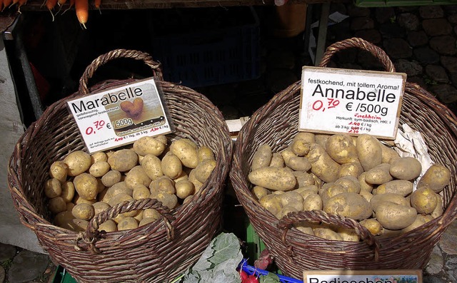 Alles ber die Kartoffel kann man bei ...offelanbauern aus Forchheim erfahren.   | Foto: karlheinz scherfling