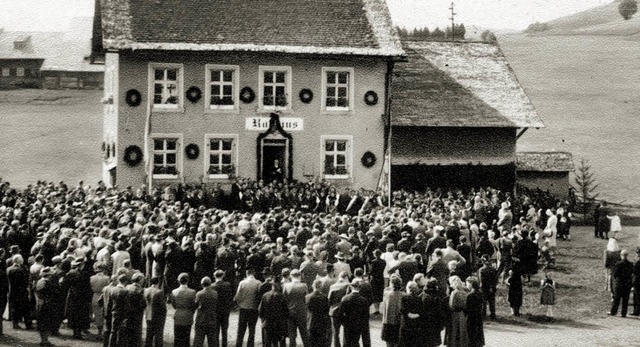 Der erste Hans-Thoma-Tag in Bernau fan...Ulrike Spiegelhalter</BZ-FotoNurRepro> 