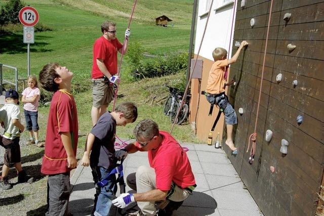 Kinderparadies beim Bergwachtfest