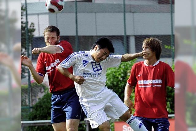 Hoffen auf ein Fuballfest