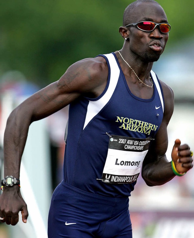 Lauf in ein neues Leben: Lopez Lomong  | Foto: afp