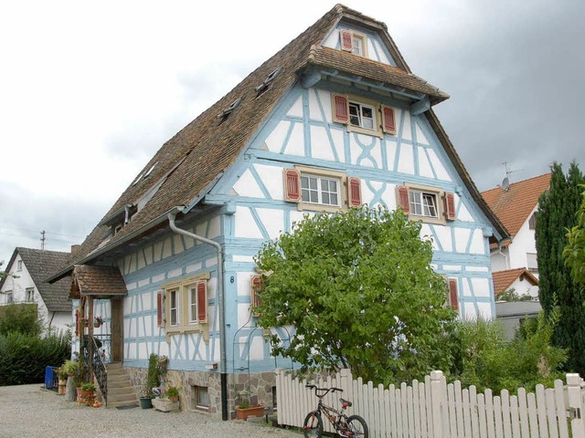 Dieses Fachwerkhaus ist von Ichenheim nach Schutterzell umgezogen.  | Foto: Ulrike Derndinger