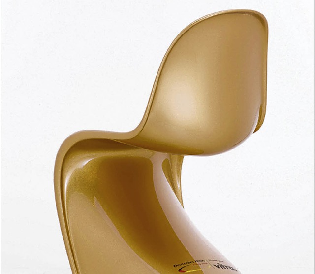 Goldener Panton-Chair   | Foto: Vitra