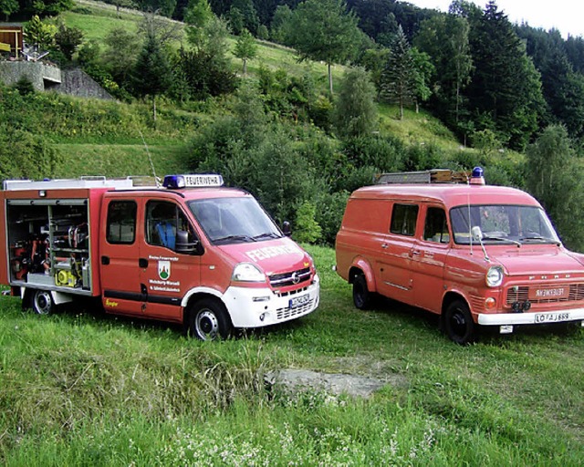 <Bildtext>In Kaltenbach gibt es am Woc...to lst den alten Ford ab. </Bildtext>  | Foto: Kanmacher