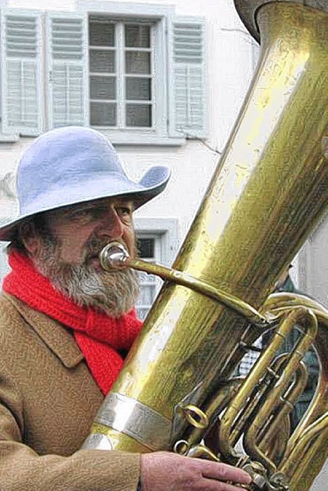 Vielfach  ist Peter Marx, wie hier bei...DU will er aber nicht mehr angeben.     | Foto: Lendle