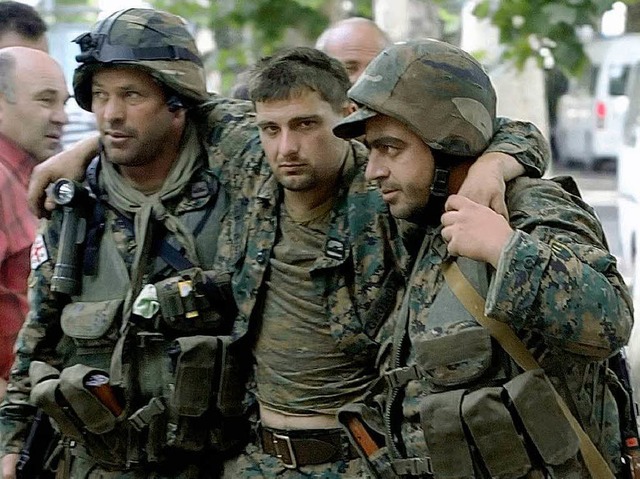 Soldaten in Gori  | Foto: dpa