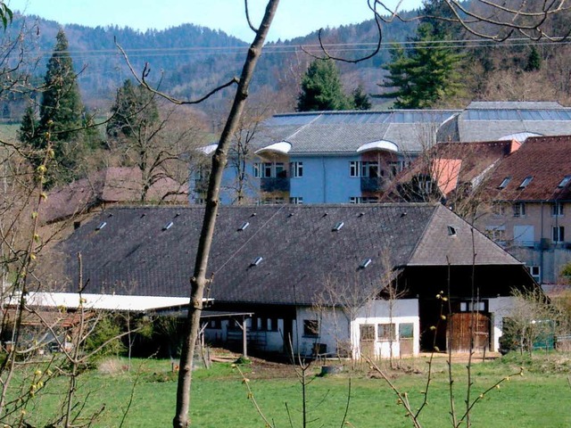 Blick aus Sdwesten auf den Maierhof im Husemann-Klinik-Gelnde    | Foto: Monika Rombach