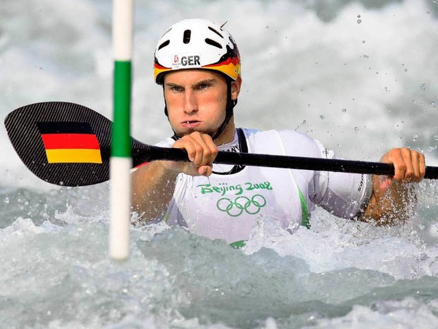 Auf dem Weg zum Gold: Alexander Grimm.  | Foto: dpa