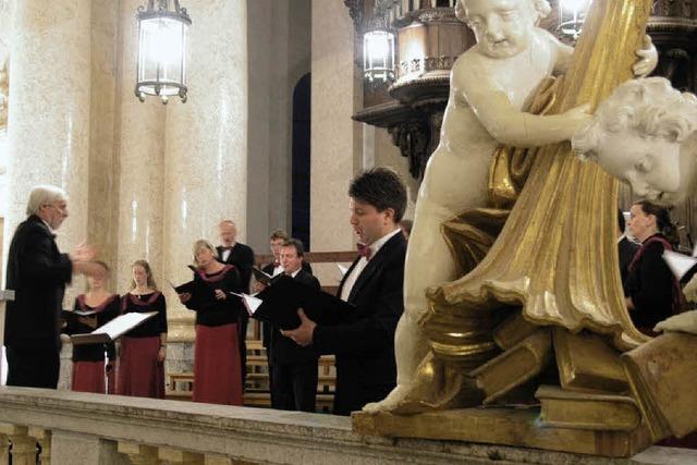 Musik der Engel prsentierte die Capella Cantorum aus Freiburg
