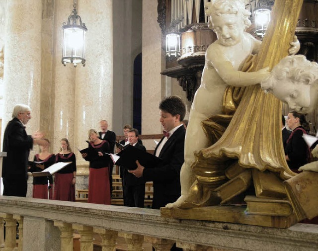 Musik der Engel prsentierte die Capel...ationalen Domkonzerte in St. Blasien.   | Foto: Margrit  Matyscak
