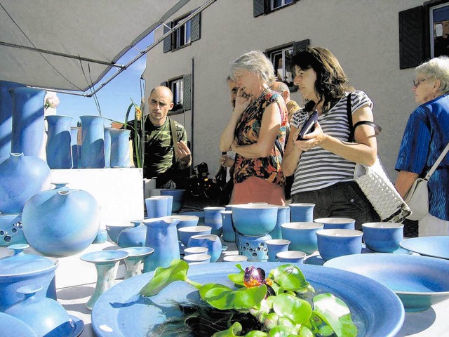 Bereits zum 17. Mal werden  in Hfinge...ationalen Keramikwochen veranstaltet.   | Foto: Vollmer